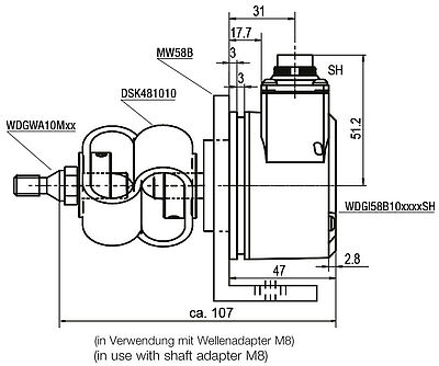 Zeichnung Drawing WDGAS 58B
