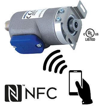 NFC Drehgeber Encoder WDGN36E axial