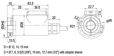 Drawing encoder WDGN 36E L2