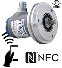 NFC Drehgeber - encoder radial WDGN 58A