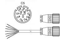 KD1267SSI Drehgeber Kabeldose