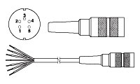 KD540 Drehgeber Kabeldose KD540 Drehgeber Kabeldose