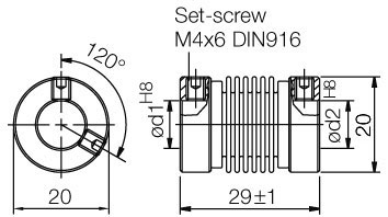 Z FB29B coupling encoder