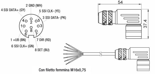 Z KDA867ssi-connettore-femmina-it